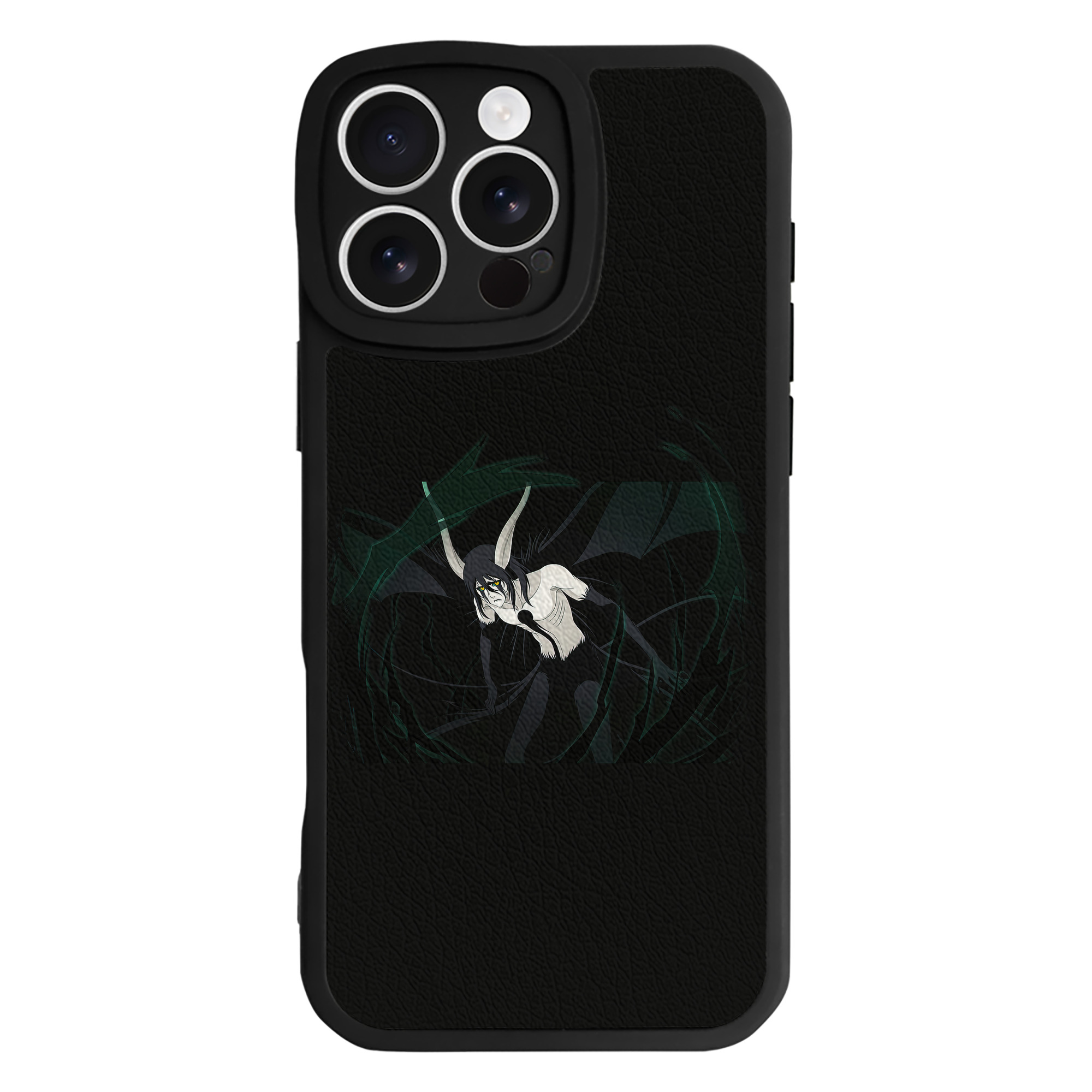 （画像用） ブリーチ ウルキオラ·シファー BLEACH Ulquiorra cifer 【iPhone 16シリーズ対応】シリコンスマホケース（レザー調） 材質：シリコン